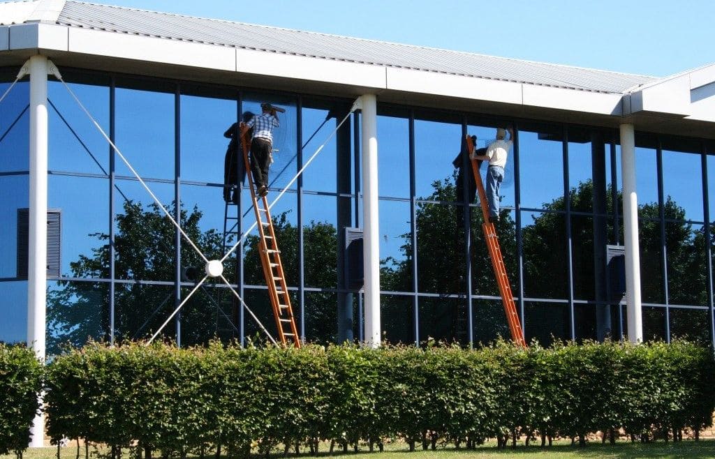Nettoyage des vitrines